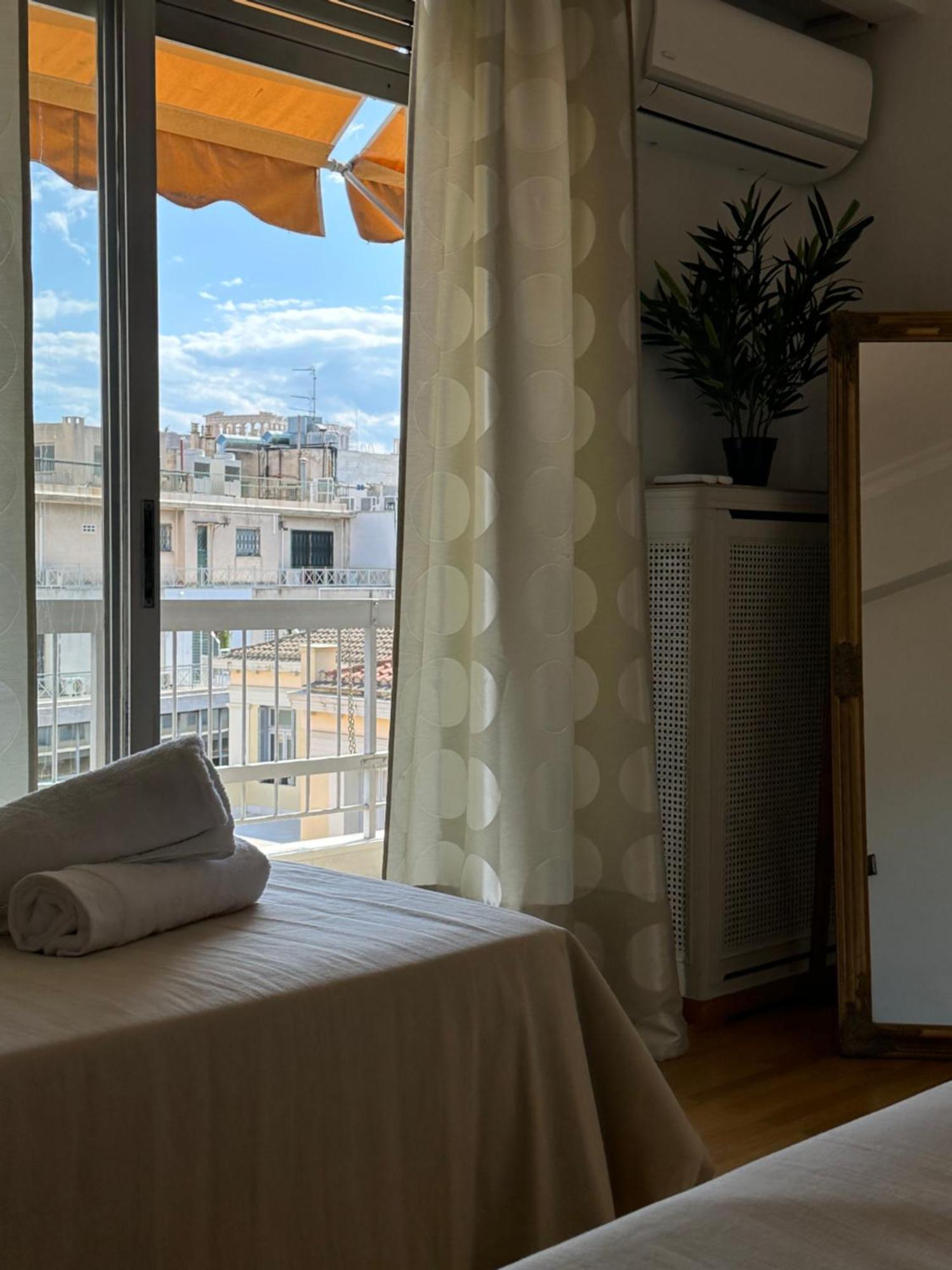 2 Bd Apt In Syntagma With Acropolis View 아테네 외부 사진